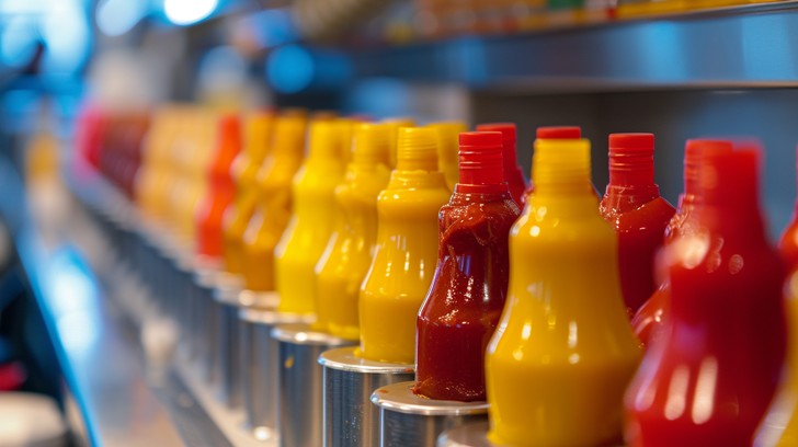 Free Colorful Condiment Bottles Image | Download at StockCake