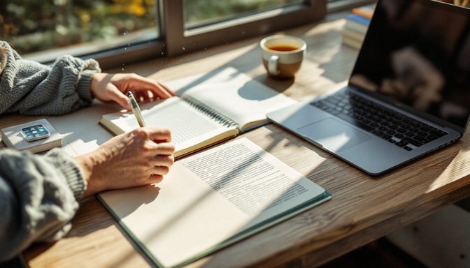 Free Peaceful Morning Study Image - Study, Minimal, Desk | Download at ...