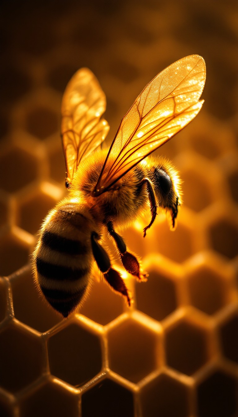 Free Golden Bee Profile Image - Bee, Honeybee, Pollinator | Download at ...