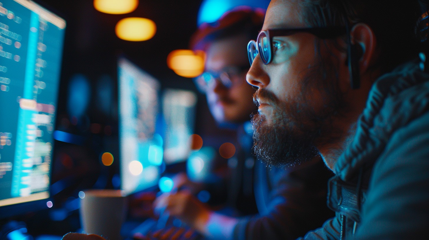 Free Tech Team Working Image - Technology, Coding, Developers ...