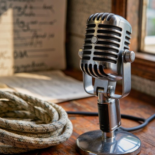 Free Vintage Microphone Display Image - Vintage, Microphone, Classic ...