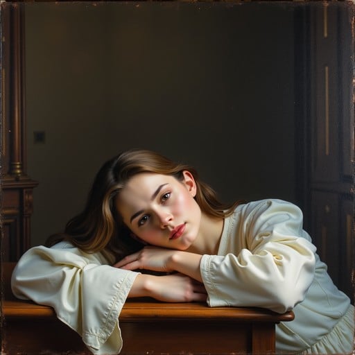 Free Contemplative Classical Portrait Image | Download at StockCake