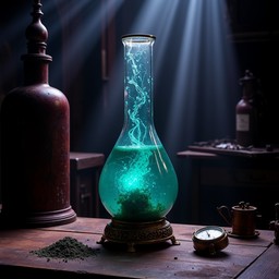 Free Luminous Arcane Elixir Image - Alchemy, Potion, Glowing | Download ...