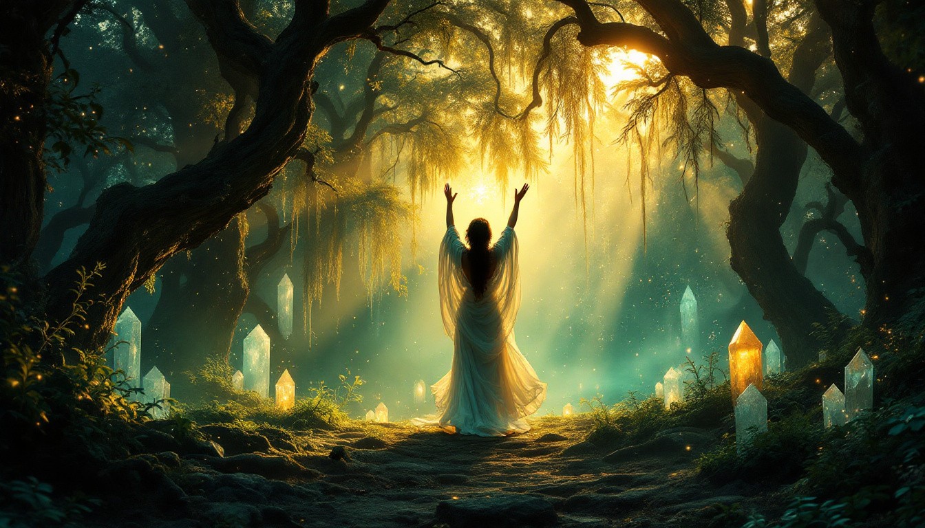 Free Enchanted Forest Ritual Image - Forest, Enchanted, Mystical ...