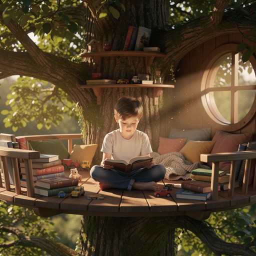 Tree House Reading Free Treehouse Reading Adventure Image - Boy, Child, Reading | Download ...