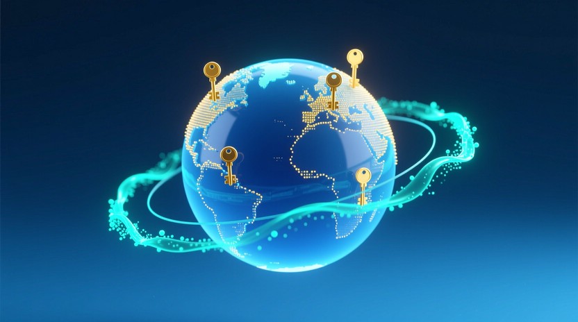 Free Glowing Digital Earth Image - Earth, Global, Digital | Download at ...