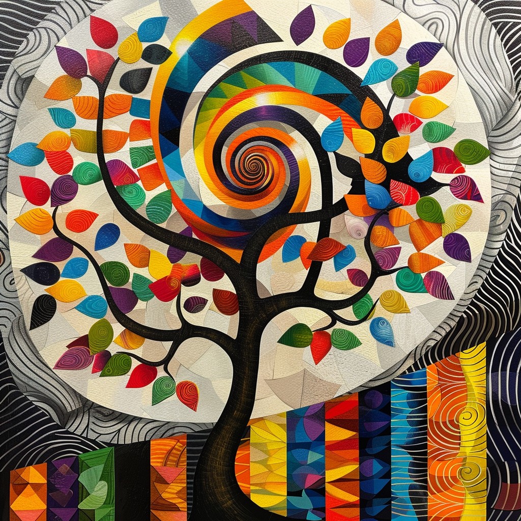 Free Vibrant Swirl Tree Photo - Vibrant, Colorful, Art | Download at ...