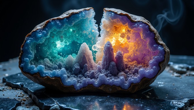Free Cosmic Crystal Universe Image | Download at StockCake