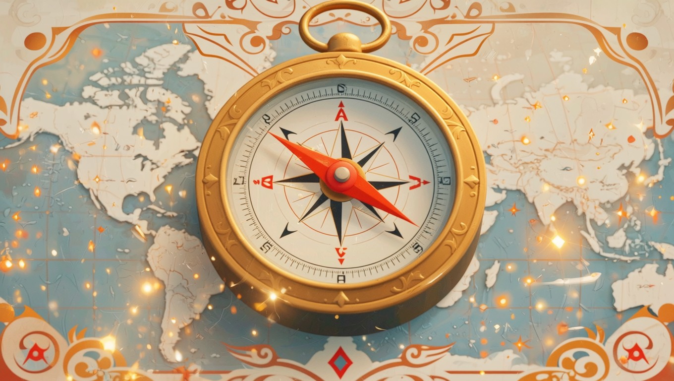 Free Adventure Compass Illustration Image - Compass, Adventure, Vintage ...