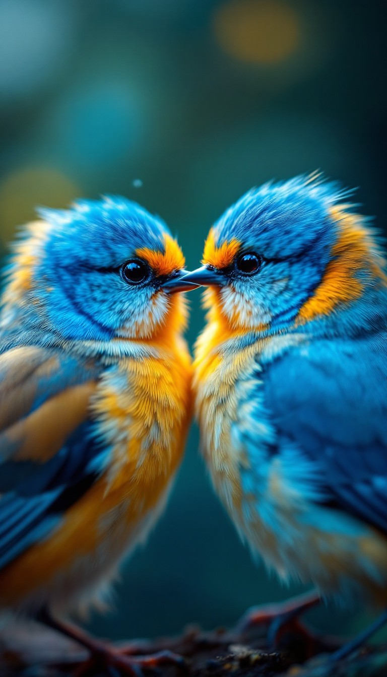 Free Feathered Friends Forever Image - Birds, Feathers, Macro ...