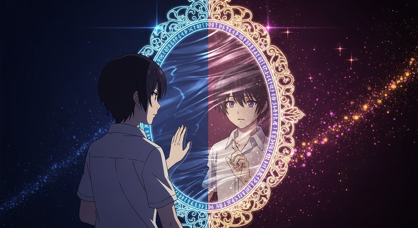 Free Reflection Shows Truth Photo - Anime, Mirror, Reflection ...