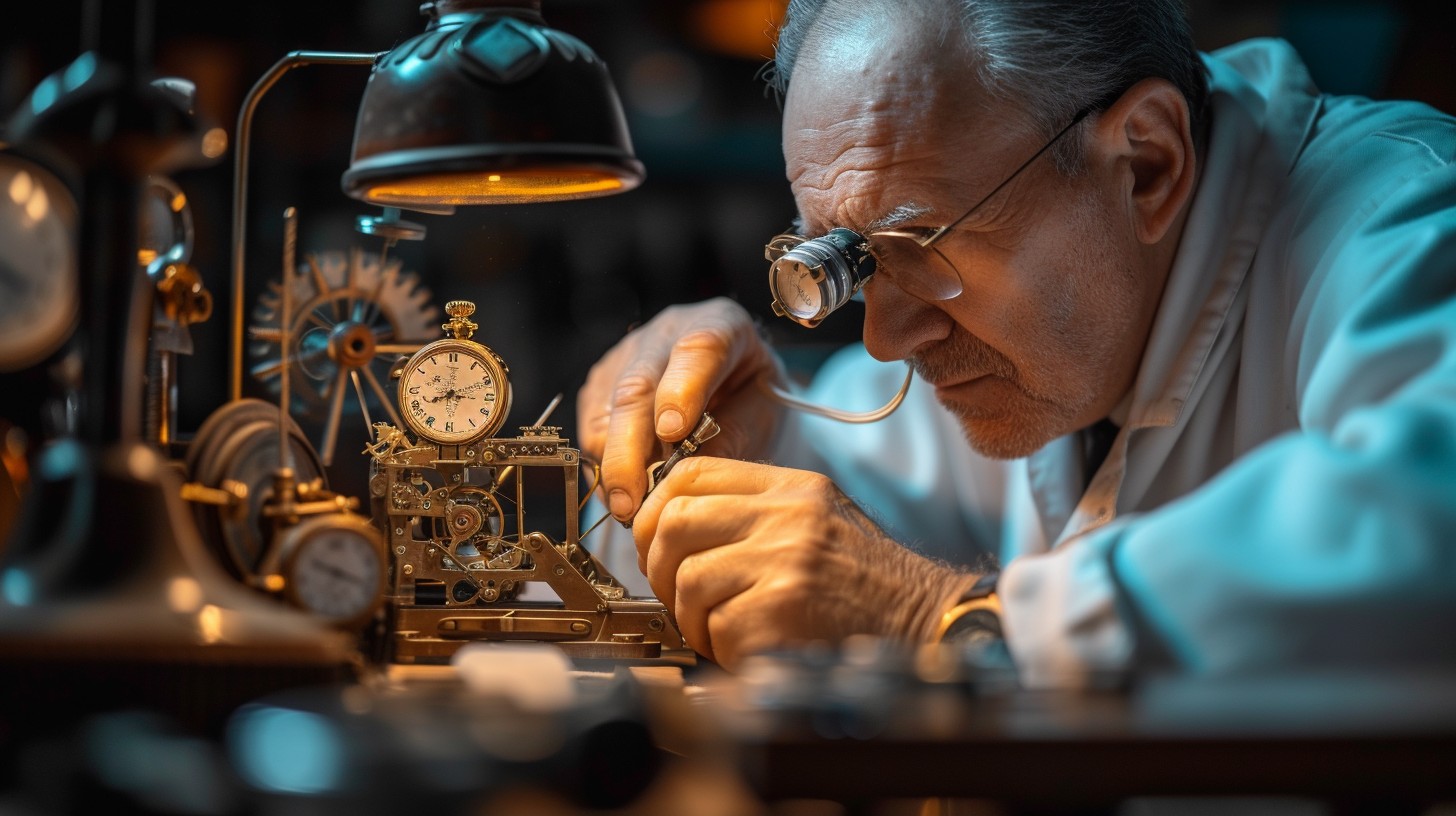 Free Watchmaker at Work Image - Watchmaker, Precision, Workshop ...