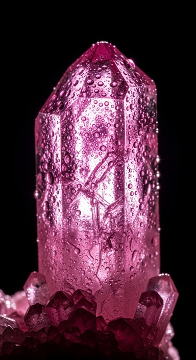 Translucent Pink Crystal Free Pink Crystal Glow Image - Pink, Crystal, Magenta | Download at ...