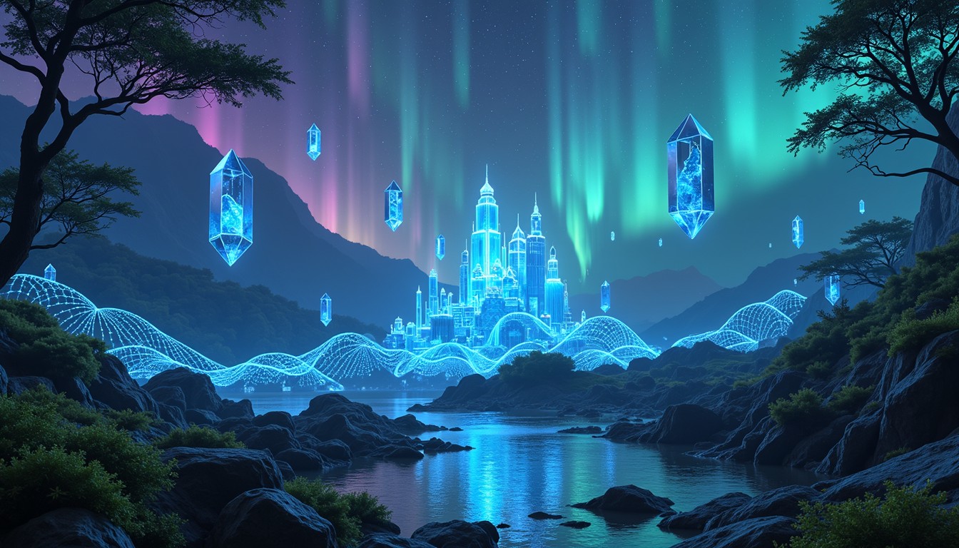 Free Crystal Aurora Kingdom Image - Crystal, Aurora, Fantasy | Download ...