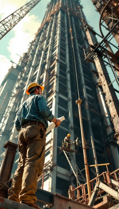 Free Building the Heights Image - Construction, Skyscraper, Worker ...