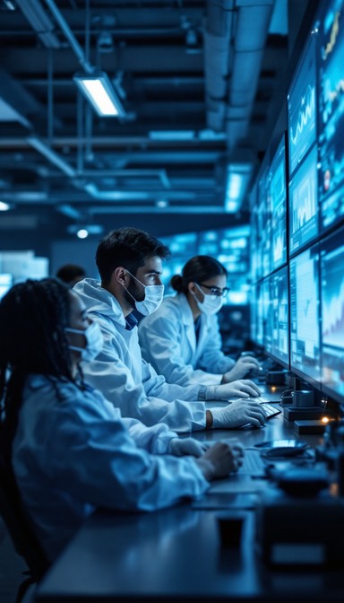Free Scientists Analyzing Data Image - Research, Laboratory, Science ...