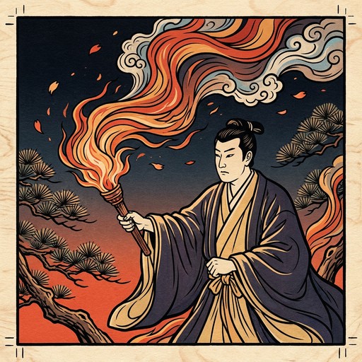 Free Traditional Fire Bearer Image - Ukiyo-e, Japanese, Woodblock ...