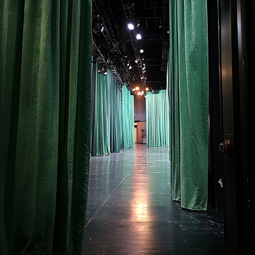 Free Backstage theater view Image - Theater, Backstage, Curtains ...