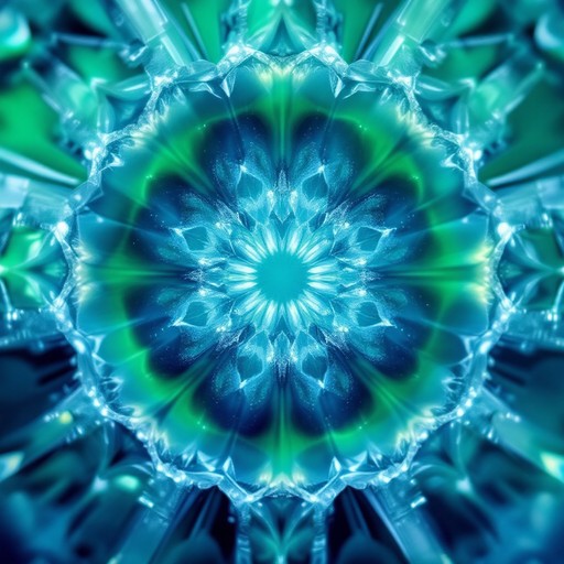Free Crystalline Aurora Pattern Image - Kaleidoscope, Crystal, Aurora ...
