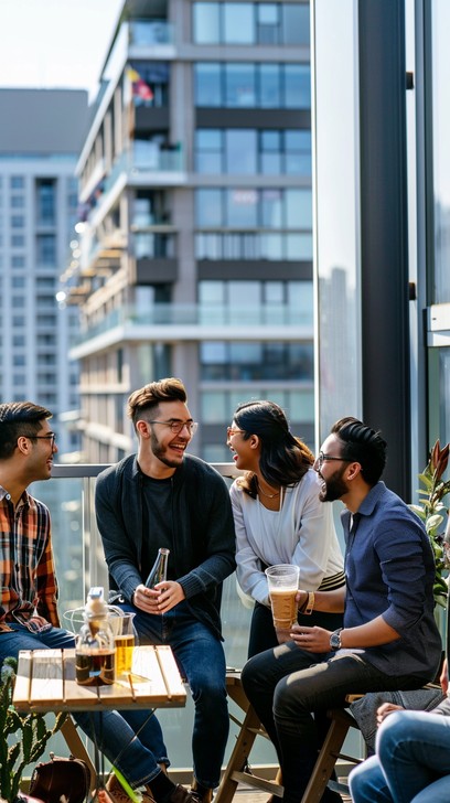 Free Coffee with Friends Image | Download at StockCake