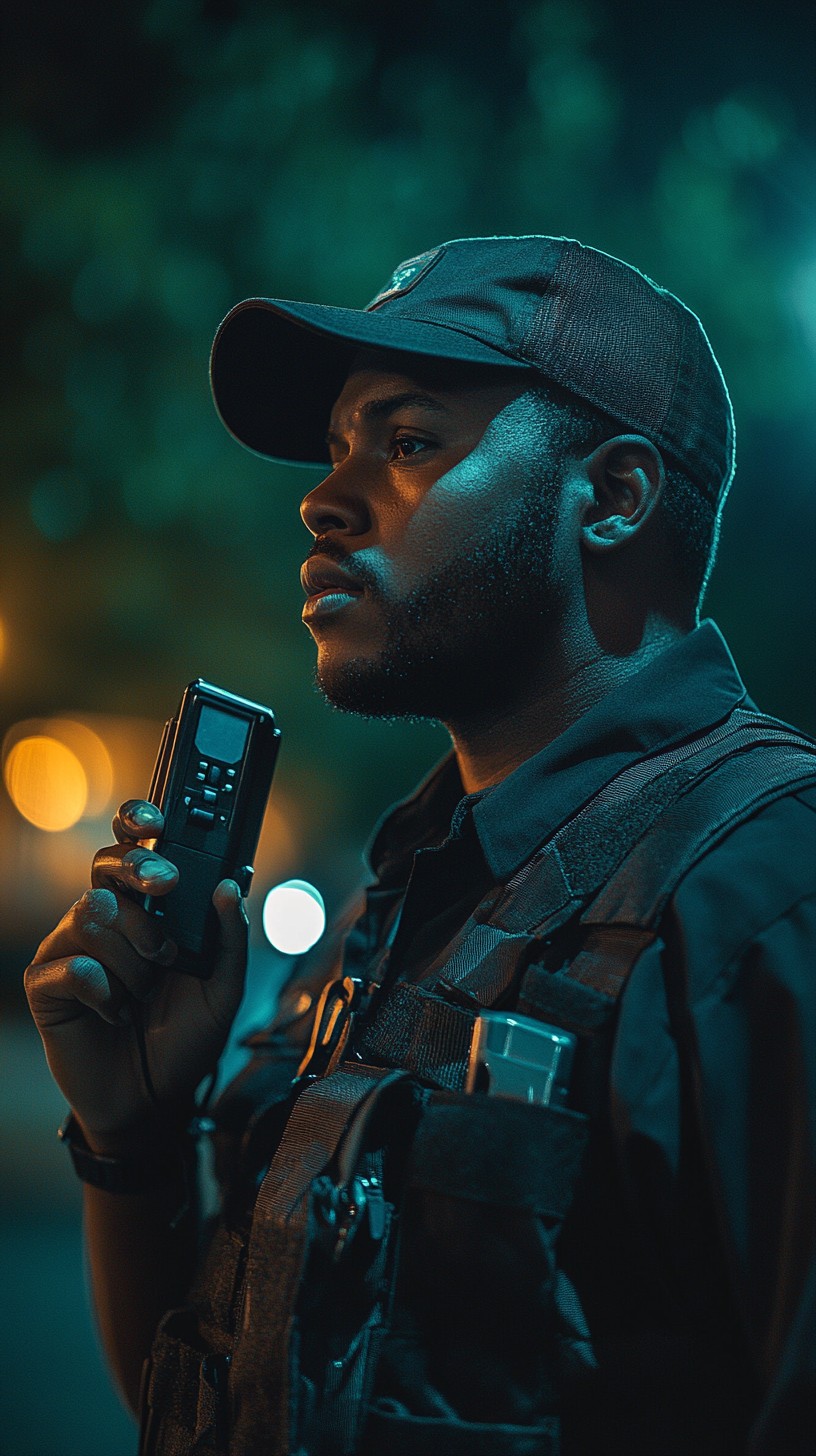Free Nighttime security patrol Image - Security, Nighttime, Officer ...