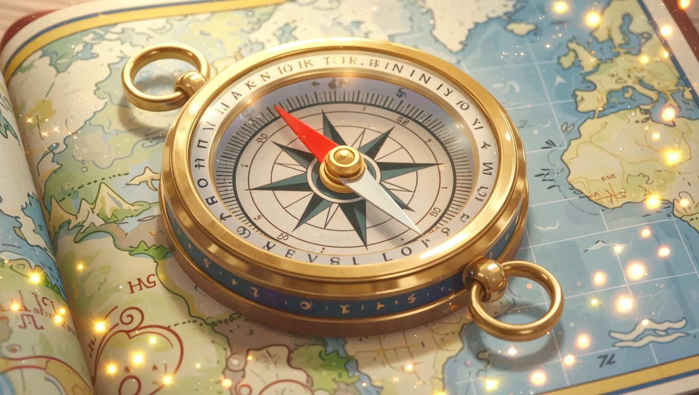 Free Golden Adventure Compass Image - Compass, Vintage, Adventure ...
