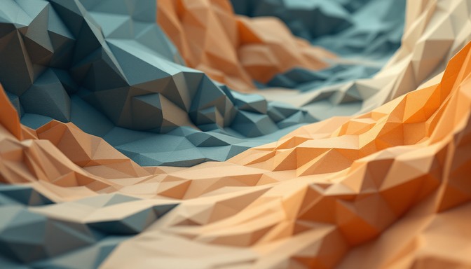 Free Vibrant Triangle Pattern Image - Geometric, Polygon, Triangle ...