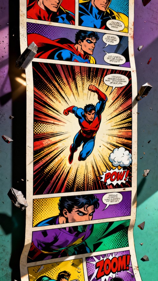 Free Comic Action Explodes Image - Comic, Superhero, Action | Download ...