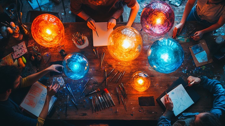 Free Creative group brainstorming Image - Creativity, Teamwork ...