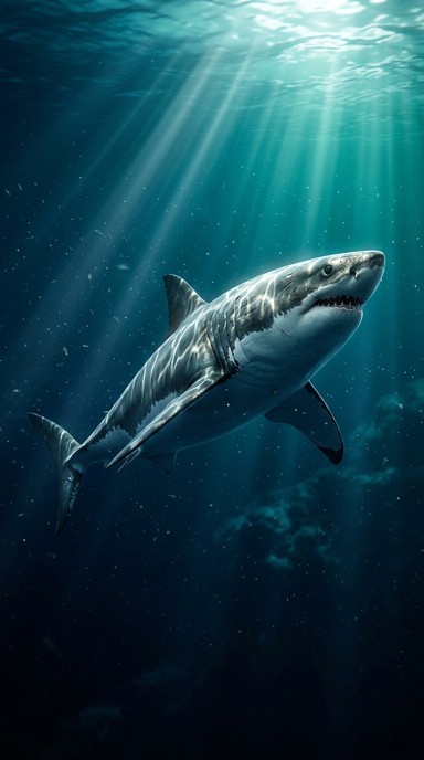 Pretty Predatory Creatures Free Majestic Ocean Predator Image - Shark, Ocean, Underwater ...
