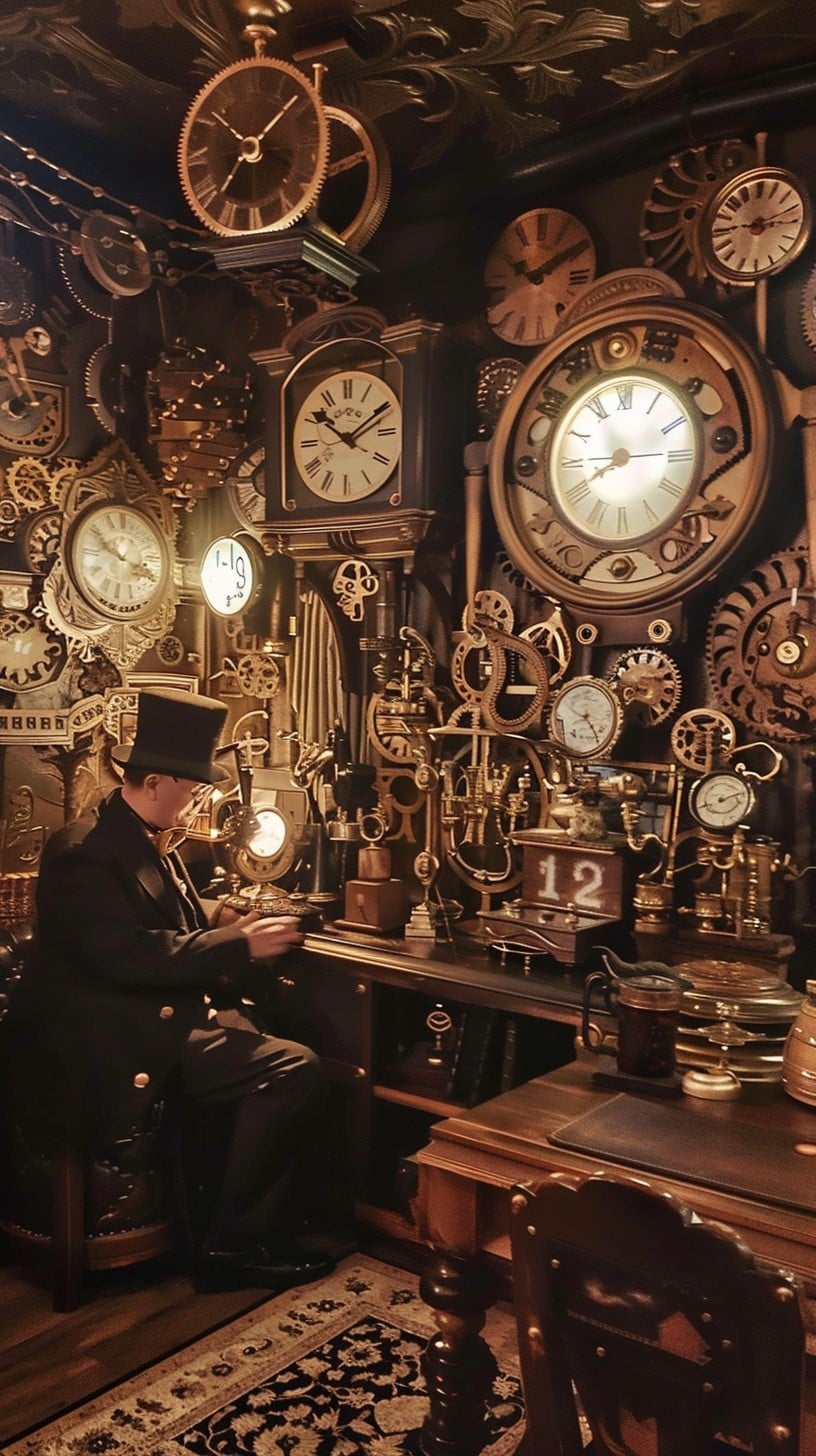 Free Clockmaker at Work Photo - Antique, Clocks, Craftsmanship ...