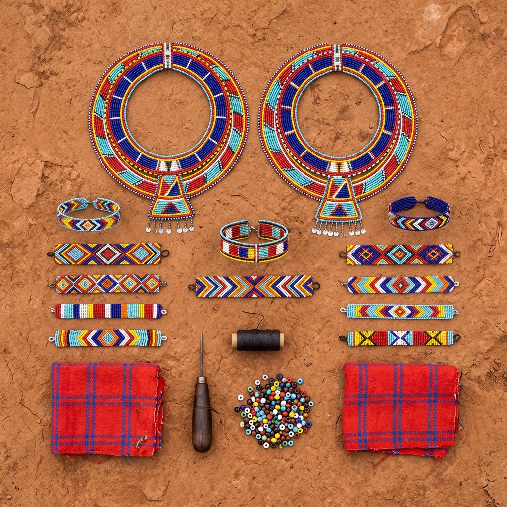 Free Maasai Beadwork Heritage Image - Beadwork, Maasai, Jewelry ...