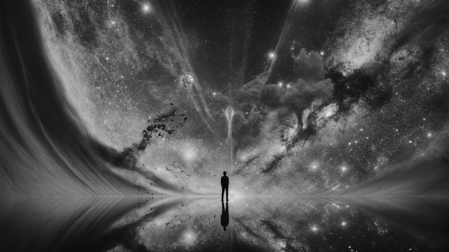 Free Cosmic Human Connection Photo - Universe, Silhouette, Cosmos ...