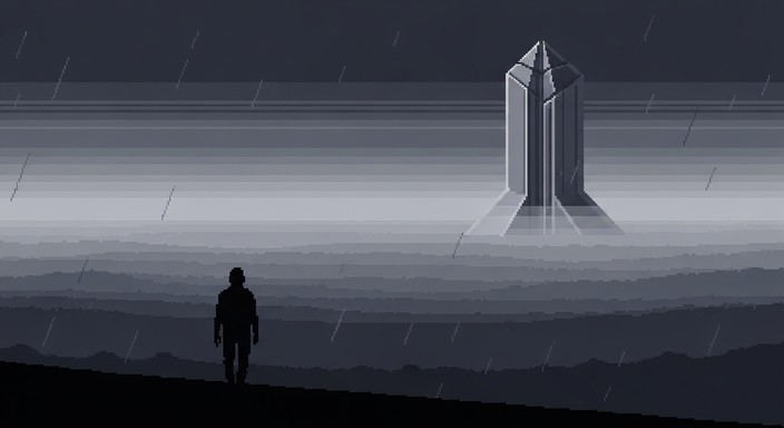Free Journey Through Fog Image - Pixel, Art, Minimal | Download at ...