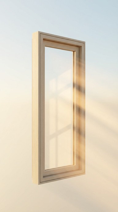 Free Illuminated Floating Window Image - Window, Minimalist, Geometric ...