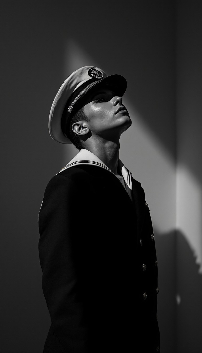 Free Noble Naval Portrait Image - Naval, Maritime, Monochrome ...