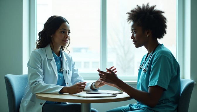 Free Healthcare professionals consulting Image | Download at StockCake