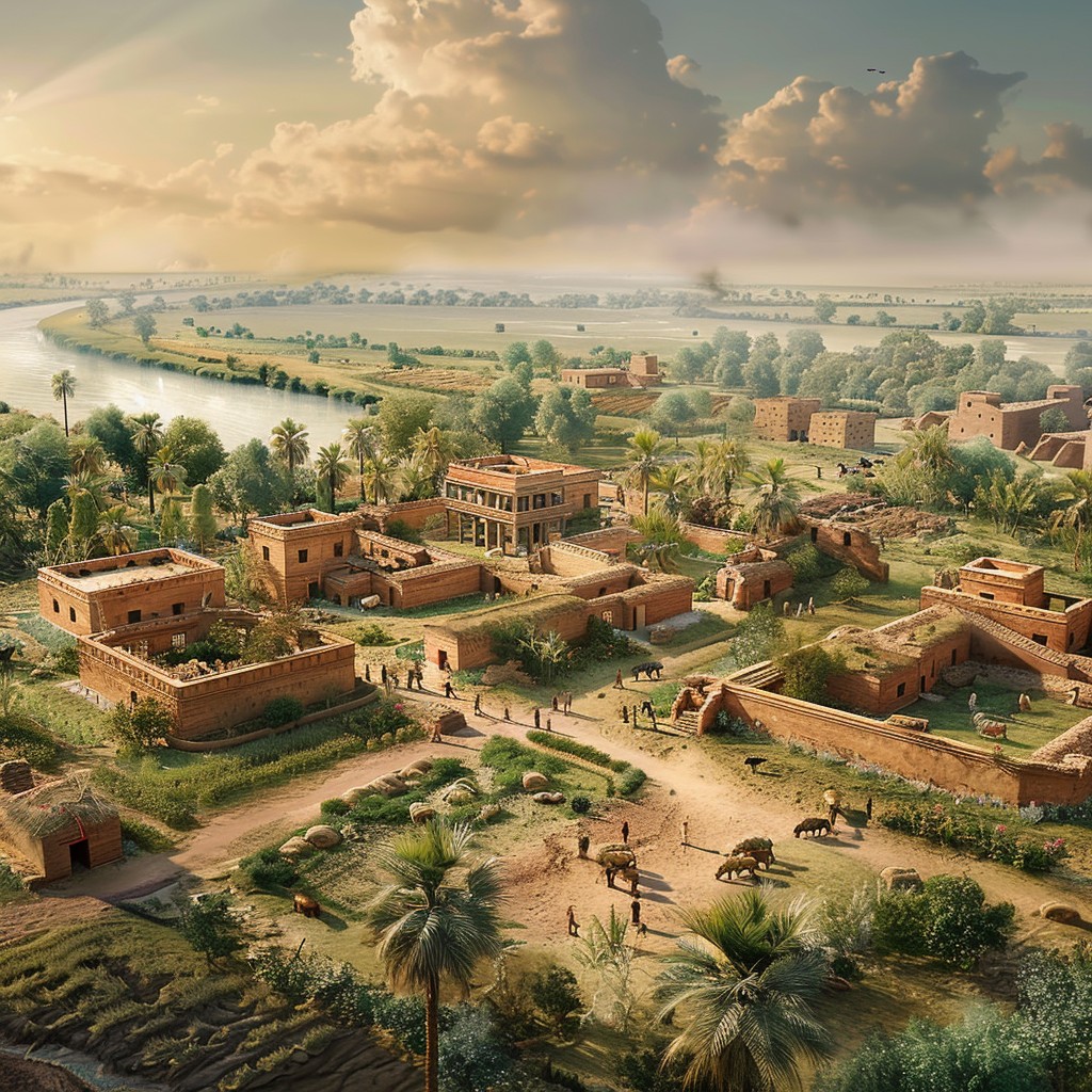 Village Multi Rustic Free Rustic Village Life Image - Village, River, Tranquil | Download at ...