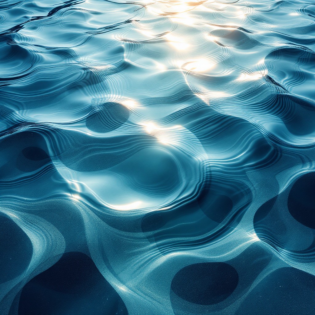 Download Rippling Azure Waters Image - Water, Ripples, Waves | StockCake