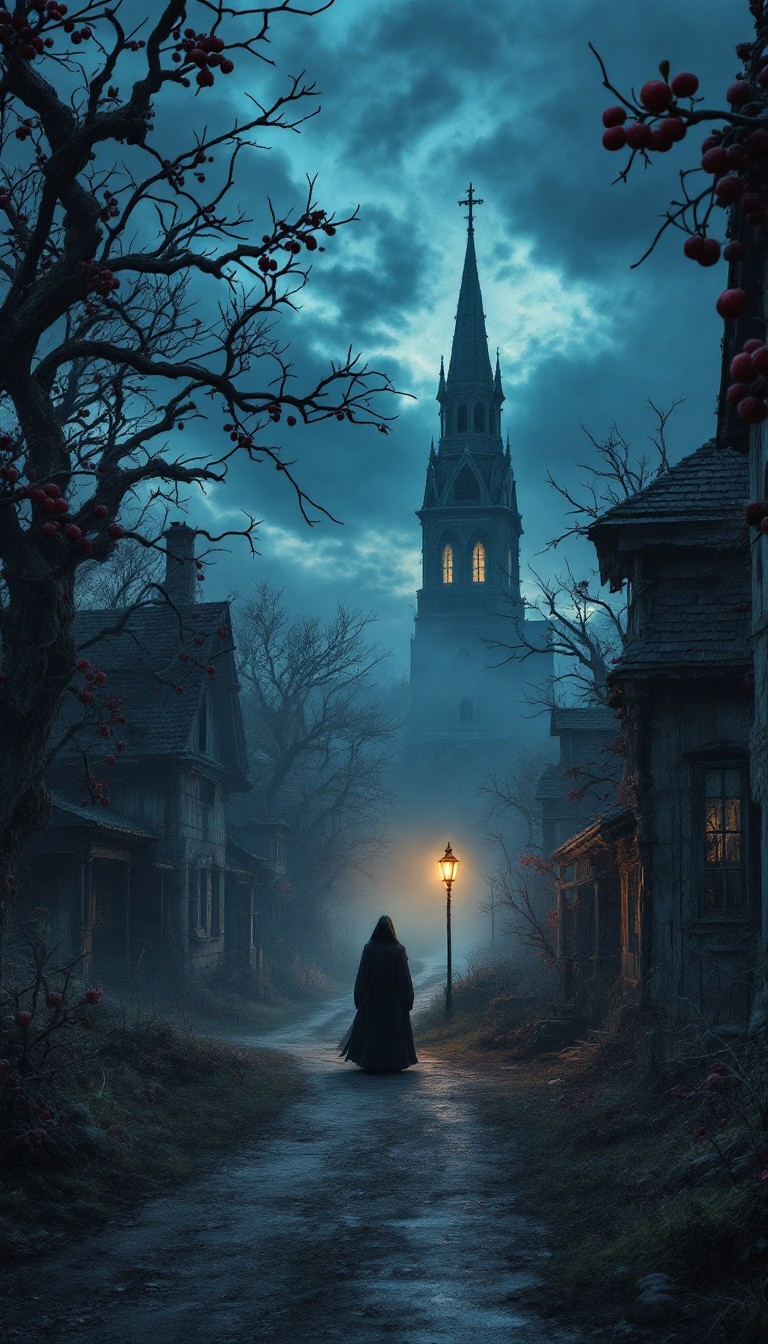 Free Haunted Crossroads Mystery Photo - Gothic, Twilight, Village ...