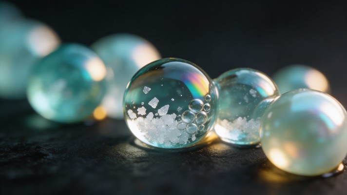 Water Texture Sphere Free Prismatic Water Spheres Image - Macro, Droplets, Turquoise ...