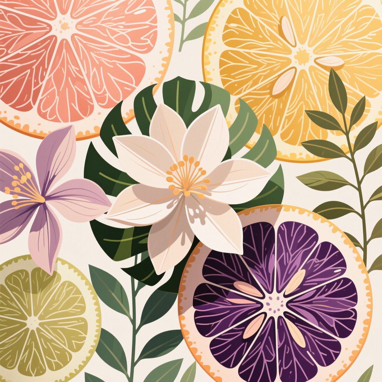 Free Citrus Floral Fusion Photo - Botanical, Citrus, Floral | Download ...