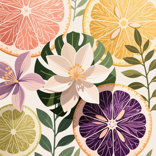 Free Citrus Floral Fusion Photo - Botanical, Citrus, Floral | Download ...