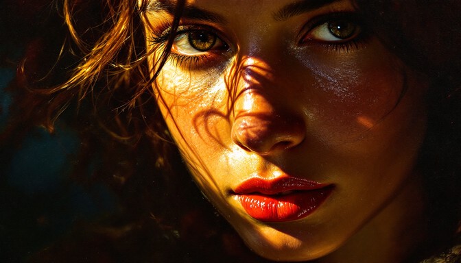 Free Dramatic Shadow Portrait Image | Download at StockCake