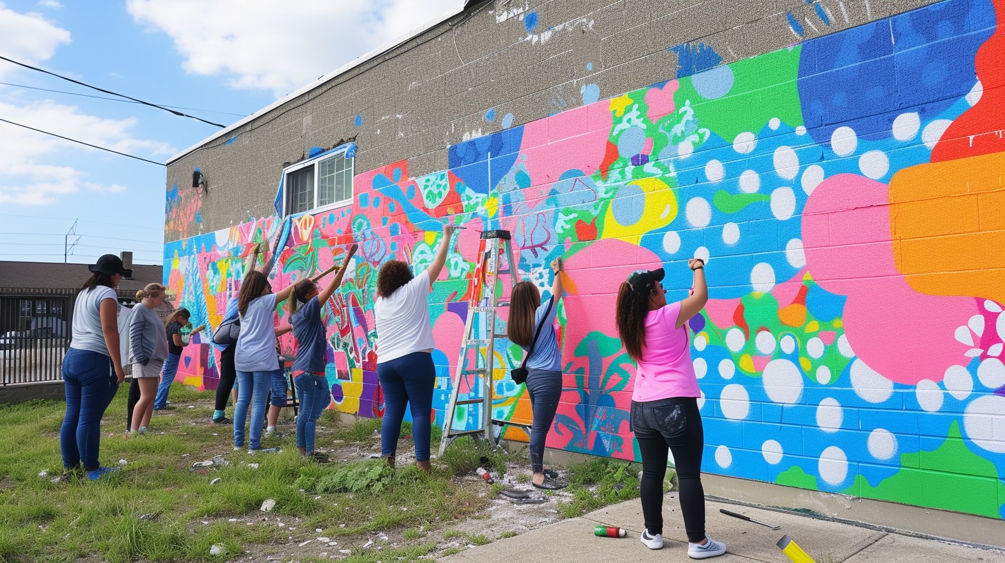 Free Community Mural Creation Image - Mural, Painting, Community ...