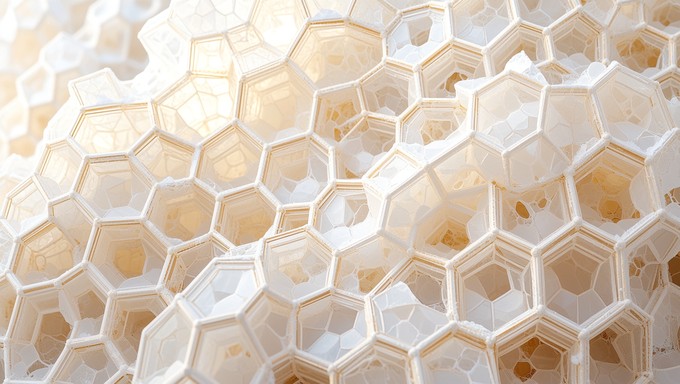 Free Crystalline Butter Geometry Image - Hexagonal, Crystalline, Butter ...