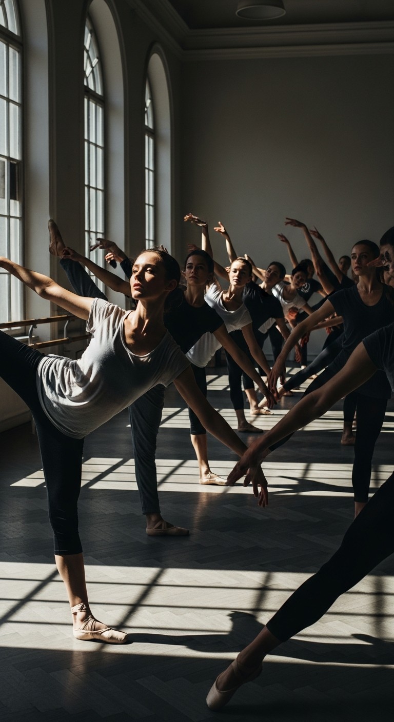 Free Ballet Rehearsal Geometry Photo - Ballet, Dancers, Rehearsal ...