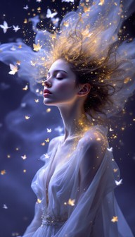 Free Celestial Butterfly Transformation Image - Ethereal, Magical ...