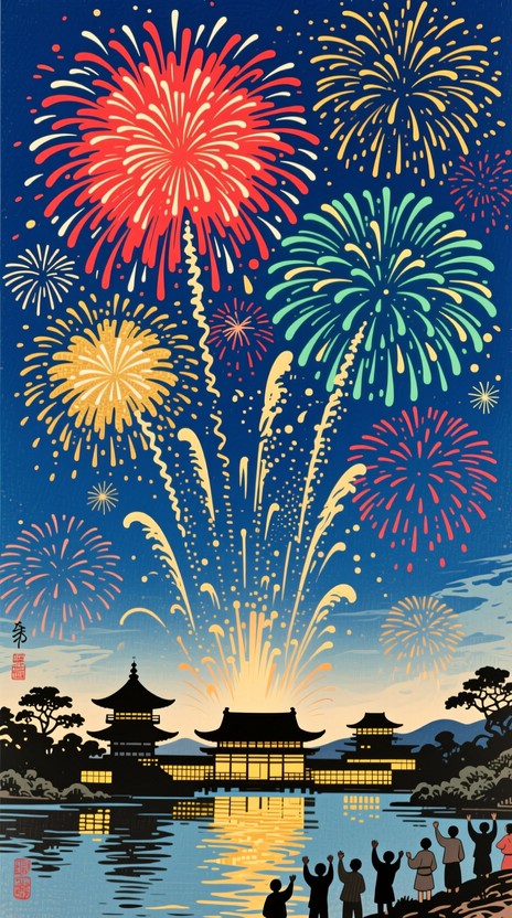 Download Fireworks Illustration Stock Images for Free | StockCake