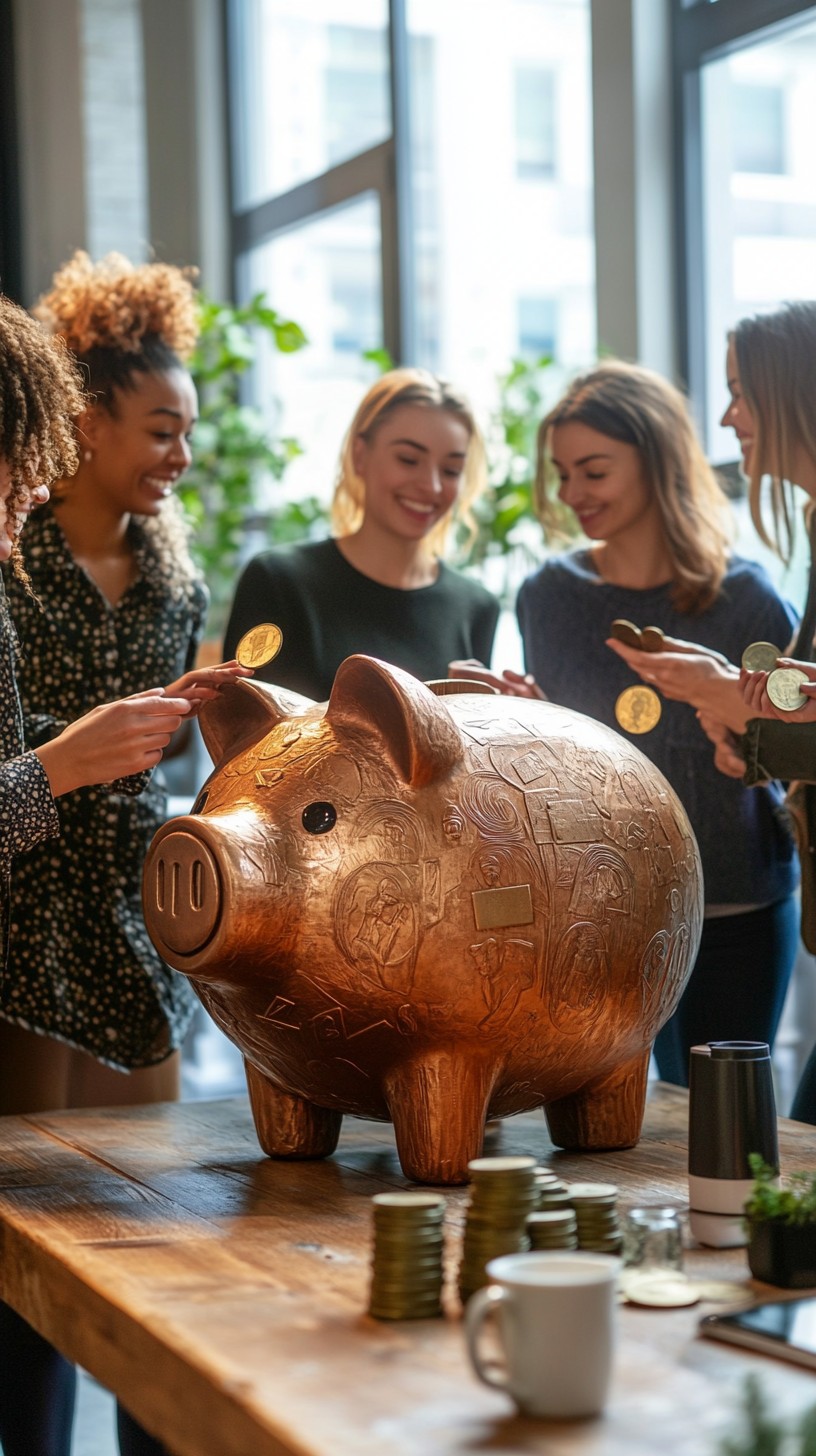 Free Saving Money Together Image - Friends, Saving, Piggybank ...